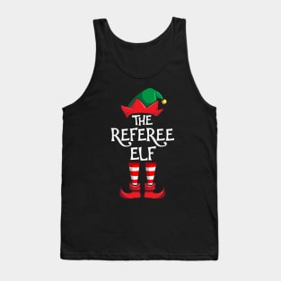 Referee Elf Matching Family Christmas Tank Top